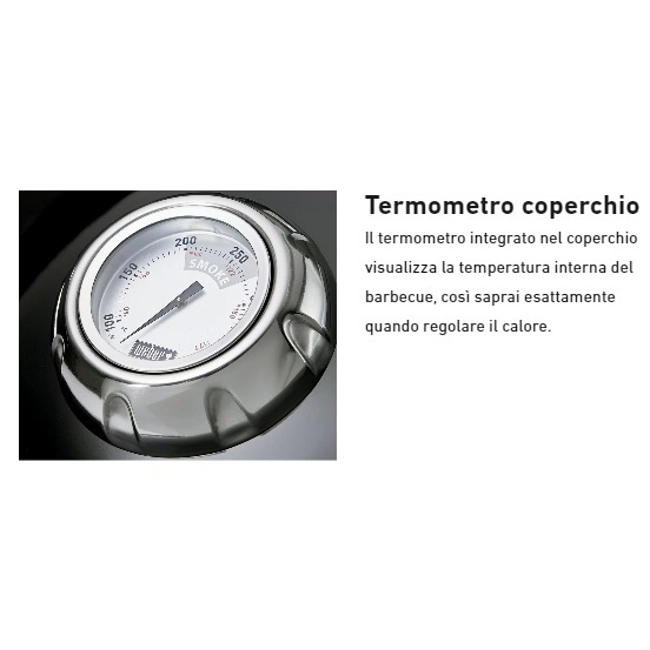 Vendita online Affumicatoio Weber Smokey Mountain Cooker Ø 37 cm black